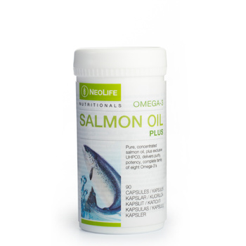 Omega-3 Salmon Oil Plus, kalaöljyravintolisä